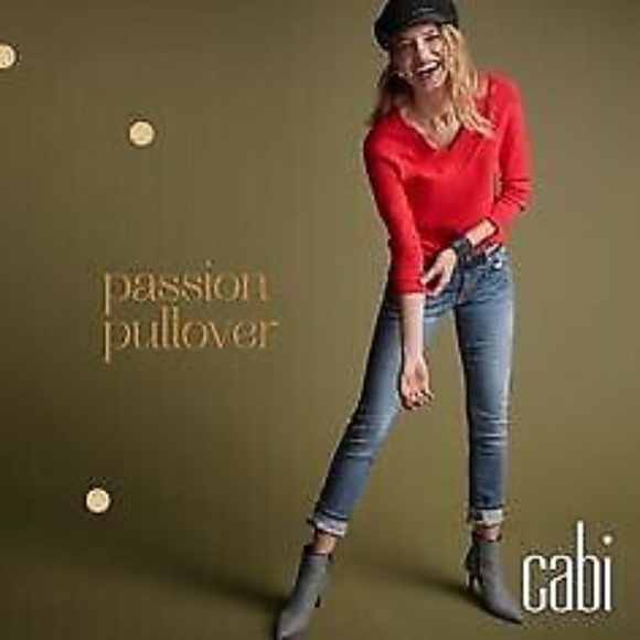 Cabi 'Passion Pullover', red, XS - Picture 1 of 3